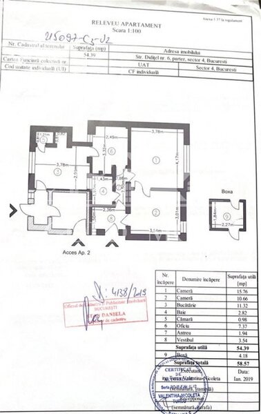 Sincai, metrou, 2 apartamente in vila